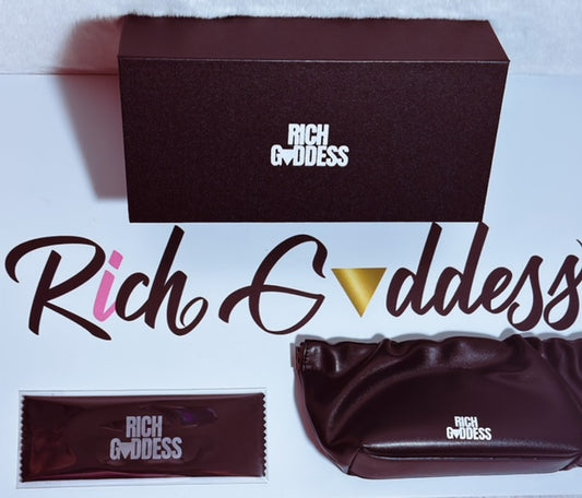 Rich Goddess Eyewear Case- Included with every Eyewear purchase!