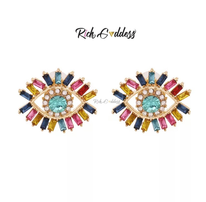 Rich Goddess®- Glamour Goddess Stud Earrings
