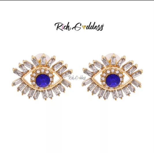 Rich Goddess®- Classic Goddess Eyes Earrings