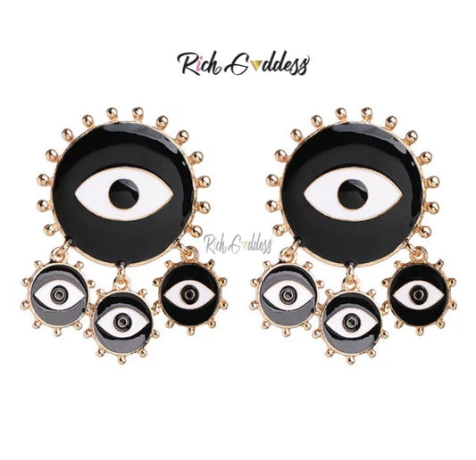 Rich Goddess®- Eye See You earrings